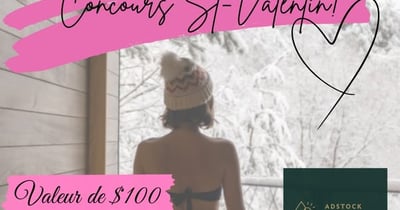 Concours St-Valentin Hyundai Ruby Auto Inc.-Gagnez un certificat-cadeau d’une valeur de 100 $ chez Adstock Spa Nature!