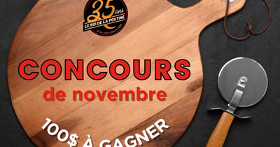 Concours Stratos Pizza - Gagnez une carte-cadeau de 100$!