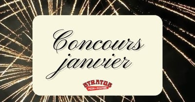 Concours Stratos Pizza - Poutine -  Une carte-cadeau de 100$ à Gagner!