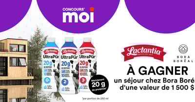 Concours Super C - Gagnez un séjour chez Bora Boréal d'une valeur de 1 500 $