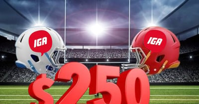 Concours SUPERBOWL IGA KIRKLAND - 250$ À GAGNER !