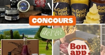 Concours Terroir et Saveurs du Québec - Trois coffrets gourmands remplis de trésors du terroir à gagner. Concours Terroir et Saveurs du Québec - Trois coffrets gourmands remplis de trésors du terroir à gagner.