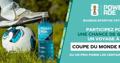 Concours Tournez pour gagner DE POWERADE! Concours Tournez pour gagner DE POWERADE!