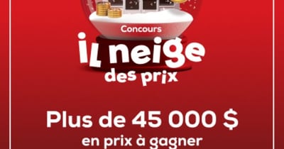 Concours Voisin - Il neige des prix!