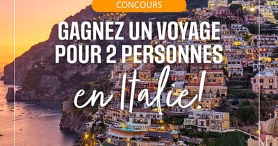 Concours Voyage Gendron - Gagnez un voyage de 15 jours pour 2 personnes en Italie!