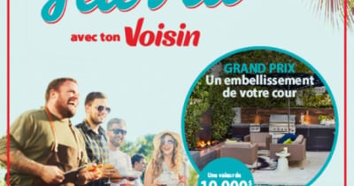 Concours Dépanneur Voisin - 10 000 $ pour embellir votre cour!