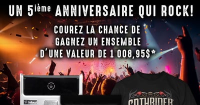 Concours 5ième anniversaire des café GothRider!