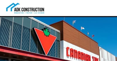 Concours ADK Construction - Gagnez un certificat-cadeau de 100 $ chez Canadian Tire!