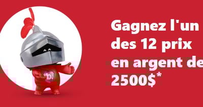 Concours belairdirect - Gagnez l'un des 12 prix en argent de 2500$!