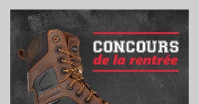 Concours Belmont Sécurité - Gagnez une paire de botte Acton Thor!