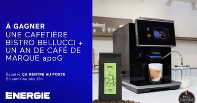 Concours Energie 94,3 - Faites le plein d’énergie grâce à Procafetière.ca !