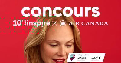 Concours ENVOLEZ-VOUS AVEC AIR CANADA VERS VOTRE PAYS PRÉFÉRÉ GRÂCE À SAQ INSPIRE