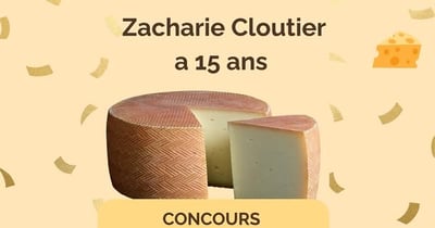 Concours Fromagerie Nouvelle France - Gagnez une meule de Zacharie Cloutier, d’une valeur de 200 $.