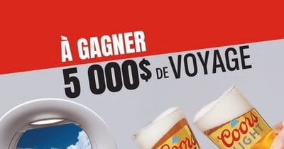 Concours Mikes- Gagnez 5000$ en crédit voyage pour la destination de votre choix!