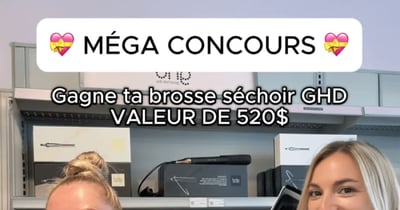 Concours Gagnez l’une des 2 brosses séchoirs GHD Duet Blowdry d'une valeur 520$ chacune!