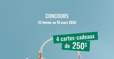 Concours Gagnez l'une des 4 cartes cadeaux Simons de 250$!