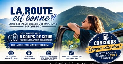 Concours Gagnez l'une des quatre cartes-cadeaux d'essence de 150$!