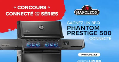Concours TVA Sports Gagnez un BBQ au propane Phantom Prestige 500 connecté!