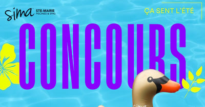 Concours Gagnez un cygne géant doré pour la piscine!