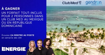 Concours Gagnez un forfait tout-inclus pour deux au Mexique ou en République Dominicaine!