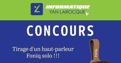 Concours Gagnez un Haut-Parleur Bluetooth!