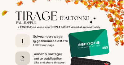 Concours Gagnez un panier cadeau d'une valeur de 175$!