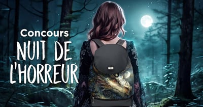 Concours Gagnez un rabat ou pochette de la collection Nuit de l'horreur de la boutique Kassiopeia!
