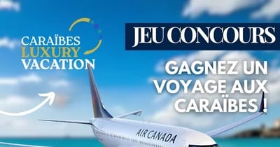 Concours Gagnez un séjour de rêve en Guadeloupe !