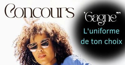 Concours Gagnez un uniforme MED COUTURE de la couleur de votre choix  chez MAVIE!