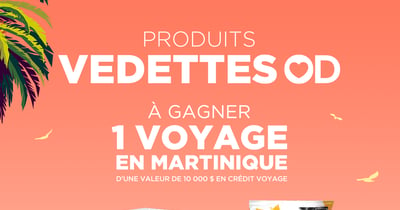 Concours Gagnez un Voyage en Martinique d'une Valeur de 10 000$ en Crédit Voyage