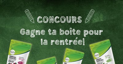 Concours Gagnez une boîte parfaite pour la rentrée remplie de 48 délicieuses collations lyophilisées, nutritives et saines !