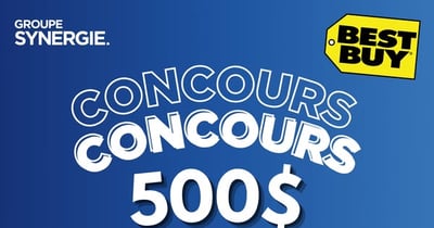 Concours Gagnez une carte-cadeau de 500$ chez Best Buy!