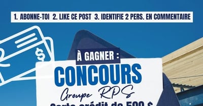 Concours Gagnez une carte de 500$!