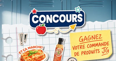 Concours Gagnez une commande de produits JG chez Maxi d’une valeur de 200$, livrée directement chez vous! Concours Gagnez une commande de produits JG chez Maxi d’une valeur de 200$, livrée directement chez vous!