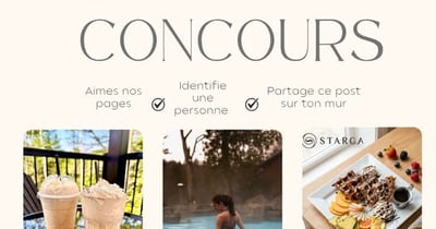 Concours Gagnez une expérience complète pour 2 personnes!