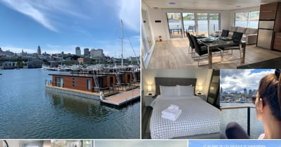 Concours GAGNEZ UNE NUITÉE inoubliable sur une  MAISON FLOTTANTE dans la VILLE DE QUÉBEC