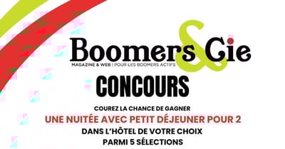 Concours Gagnez une nuitée pour 2 avec petit déjeuner parmi 5 sélections! Concours Gagnez une nuitée pour 2 avec petit déjeuner parmi 5 sélections!