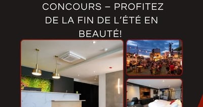 Concours Gagnez une nuitée pour deux dans une somptueuse suite à l'Hôtel Le Saint-Germain Rimouski