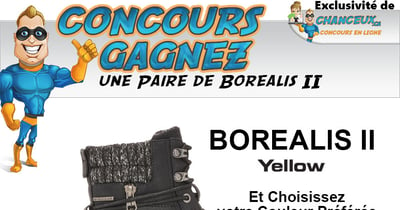 Concours Gagnez une Paire de Bottes d'hiver pour Femmes Borealis ll