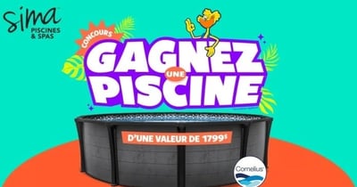 Concours Gagnez une piscine d'une valeur de 1799$!