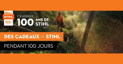 Concours Gagnez l'un des 100 prix Stihl!