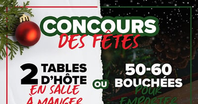 Concours GRAND CONCOURS DES FÊTES Küto - Comptoir à Tartares!