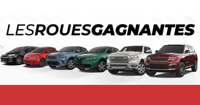 Concours Gagnez un véhicule neuf Chrysler, Dodge, Jeep, Ram, FIAT, Alfa Romeo ou Wagoneer!