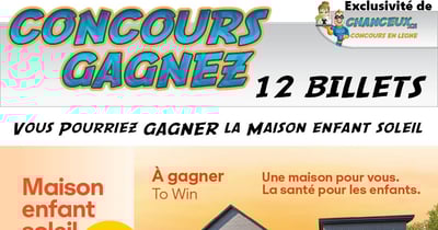 Concours Maison Enfant Soleil signée Bonneville
