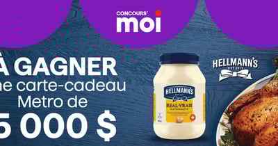 Concours Metro - Gagnez une carte-cadeau Metro de 5 000 $.