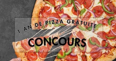 Concours Pizza Salvatoré - Gagnez UN AN DE PIZZA GRATUITE !