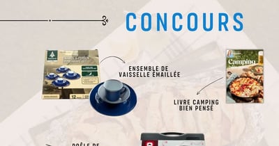 Concours Pratico Edition et Caty Bérubé - Célébrez l'arrivée de la saison de camping!