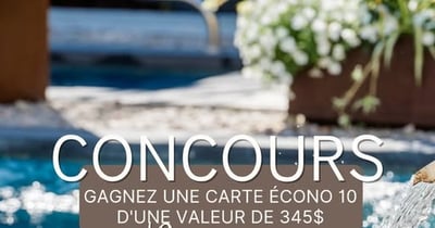 Concours Pür Détente et Spa - Gagnez une Carte Écono Pür Détente & Spa !