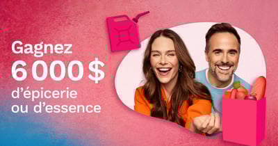 Concours Rythme 105.7-Gagnez 500$ d'essence ou 500$ d'épicerie!