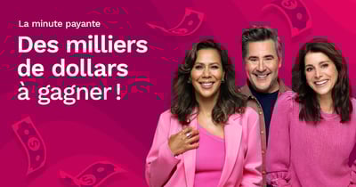Concours Rythme FM 105,7 - Des milliers de dollars à gagner avec la minute payante!
